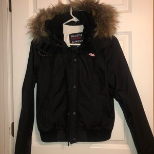 Fleece Lined Bomber Jacket